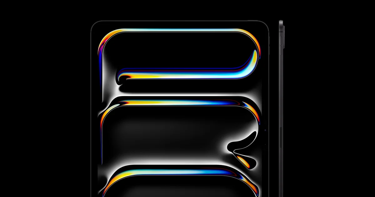 iPad Pro M5 — foto oficial Apple
